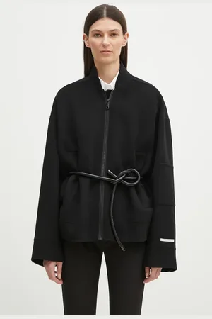 Sportmax Kurtka bomber wełniana Vitalba kolor przejściowa oversize 2512081011600