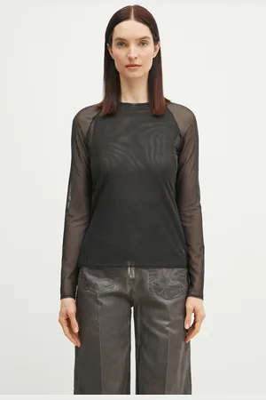 Y-3 Bluzka Mesh Fitted Tee damska kolor gładka JD1455
