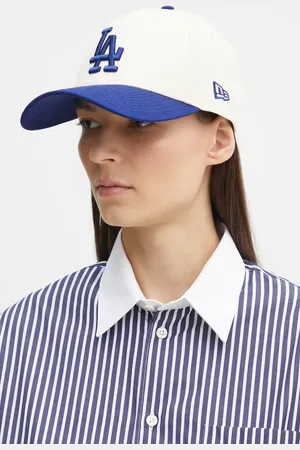 New Era Czapka z daszkiem bawełniana Colour Block 940 LA Dodgers kolor z aplikacją 60595217