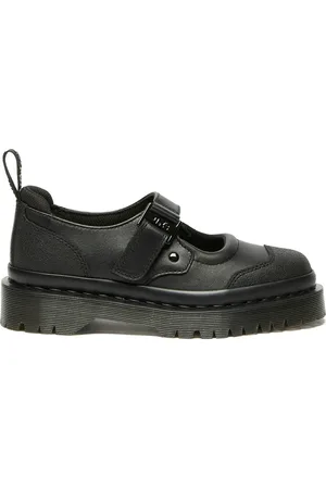 Dr. Martens Półbuty skórzane Indica II Bex Tech Mary Jane damskie kolor na platformie DM41015002