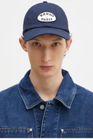 Kenzo Czapka z daszkiem bawełniana kolor z aplikacją FF58AC521F48.76