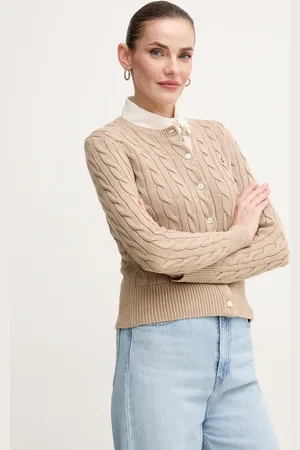 Ralph Lauren Kardigan bawełniany kolor 211891643
