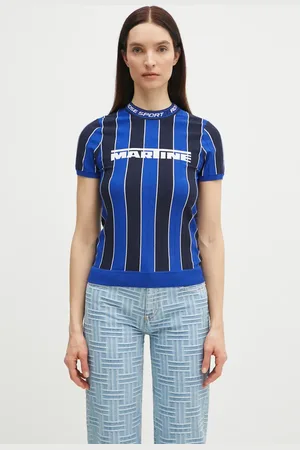 MARTINE ROSE T-shirt Logo Tight damski kolor 959YA12500
