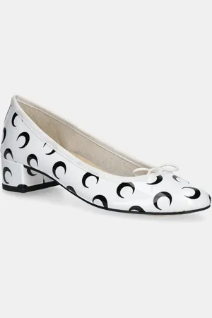 Marine Serre Czółenka skórzane Camille Moon Printed Leather MS x Repetto kolor na słupku WFW052A.RLEA0031