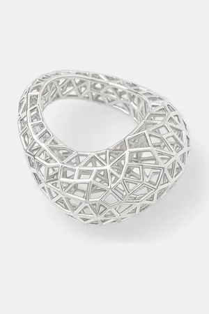TOM WOOD Pierścionek srebrny Maze Ring 101413
