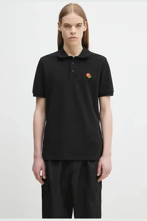 Kenzo Polo bawełniane Pop męski kolor gładki FF55PO5424PU.99J