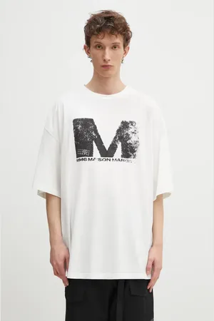 Maison Margiela T-shirt bawełniany męski kolor z nadrukiem SH0GC0048