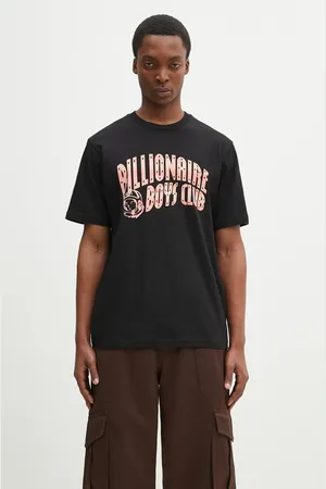 Billionaire Boys Club T-shirt bawełniany Mountain Fill Arch Logo T-Shirt męski kolor z nadrukiem B25154