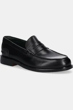 Clarks Mokasyny skórzane CraftJames Lo męskie kolor 26178569