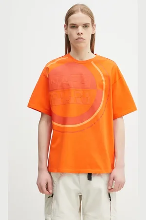 Napapijri T-shirt bawełniany S-Tusco męski kolor z nadrukiem NP0A4IEEA001