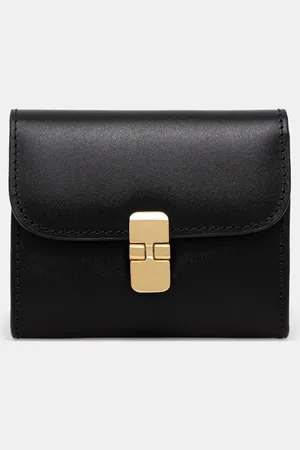 A.P.C. Portfel skórzany Compact Grace damski kolor PXBMW.F63603