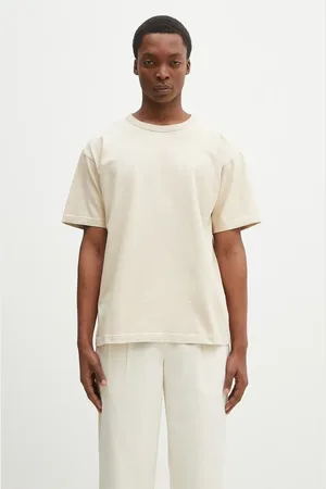 Norse projects T-shirt bawełniany Simon Heavy T-shirt męski kolor gładki N01.0687.2064