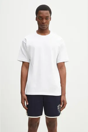 Norse projects T-shirt bawełniany Norse Standard Heavy Loose T-shirt męski kolor gładki N01.0679.0001
