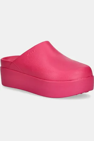 Crocs Klapki Dylan Platform Clog damskie kolor na platformie 209869.0ZQ