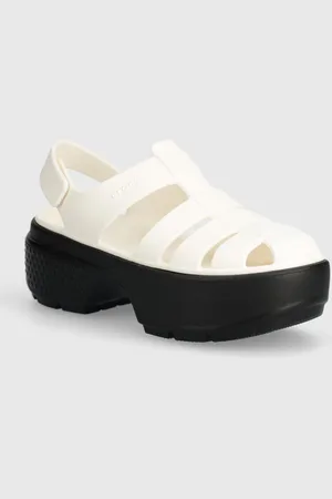 Crocs Sandały Stomp Fisherman Sandal damskie kolor na platformie 209938
