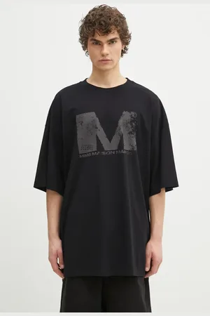 Maison Margiela T-shirt bawełniany męski kolor z nadrukiem SH0GC0048