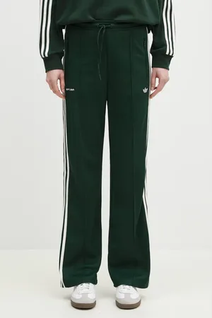 adidas Spodnie dresowe x Sporty & Rich Sweatshirt damskie kolor gładkie JN5323