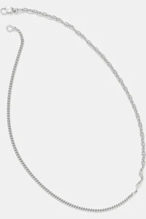 TOM WOOD Naszyjnik srebrny Rue Chain 101232