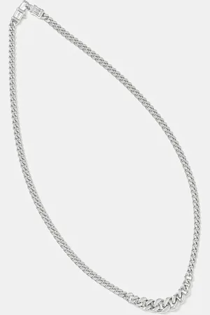 TOM WOOD Naszyjnik srebrny Dean Chain 101249