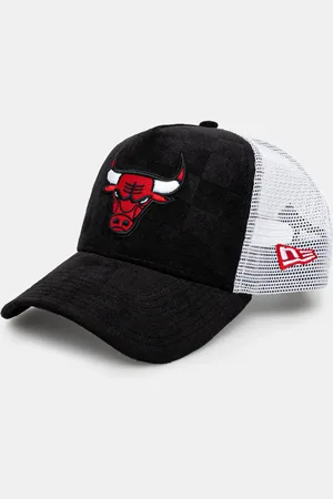 New Era Czapka z daszkiem Tonal Check Trucker Bulls kolor z aplikacją 60595264