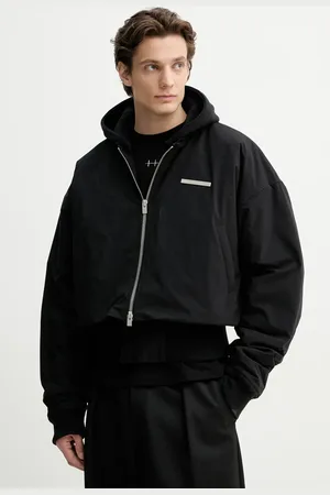 HELIOT EMIL Kurtka bomber kolor zimowa PRESS25_M_02_100_BLK01_CO