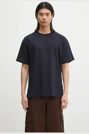 Norse projects T-shirt bawełniany Norse Standard Heavy Loose T-shirt męski kolor gładki N01.0679.7004