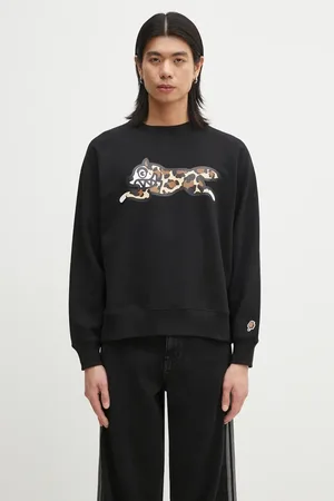 ICECREAM Bluza bawełniana Running Dog Crewneck męska kolor z nadrukiem IC25129