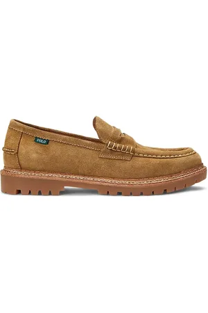 Ralph Lauren Mokasyny zamszowe Jett Penny męskie kolor 803961421002