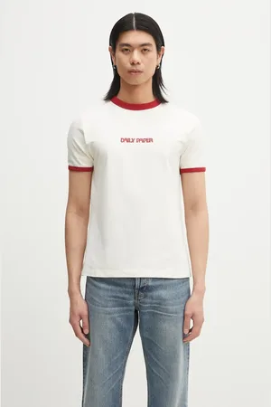 Daily paper T-shirt Dotted Type T-Shirt męski kolor z nadrukiem 2511051