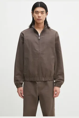 Daily paper Kurtka bawełniana Twill Track Jacket kolor przejściowa 2511120