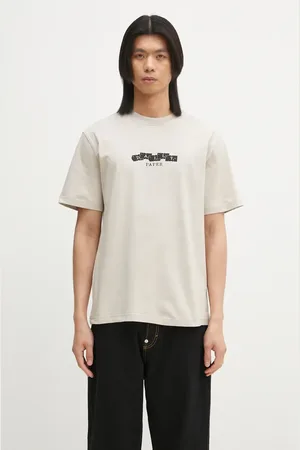 Daily paper T-shirt bawełniany Tag T-Shirt męski kolor z nadrukiem 2511049