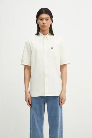 Fred Perry Koszula bawełniana męska kolor regular z kołnierzykiem klasycznym M8730.F79