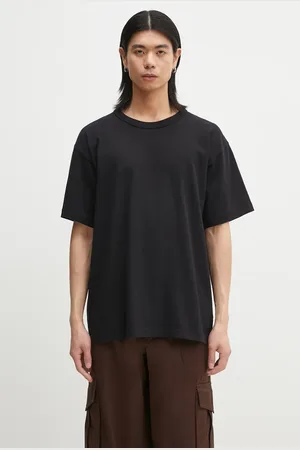 Norse projects T-shirt bawełniany Simon Heavy T-shirt męski kolor gładki N01.0687.9999