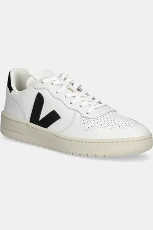 Veja Sneakersy skórzane VI0220738B V-10 LEATHER męskie kolor VI0220738B