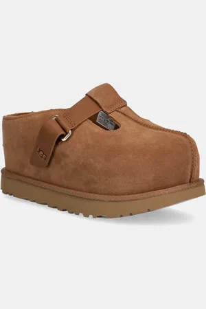 UGG Klapki Goldenstar Hi Clog damskie kolor na platformie 1167550-CHE