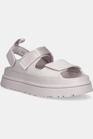 UGG Sandały Goldenglow damskie kolor na platformie 1152685-BYF