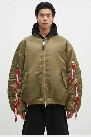 Vetements Kurtka bomber dwustronna Cargo Bomber męska kolor przejściowa oversize UA66JA300E