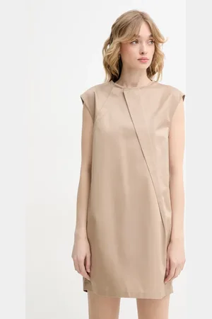 Maison Margiela Sukienka bawełniana kolor mini prosta S52DA0056.M35368