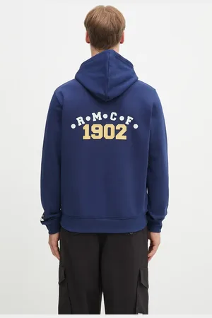 adidas Bluza Real Madrid VRCT Hoodie męska kolor z kapturem z nadrukiem JF2584