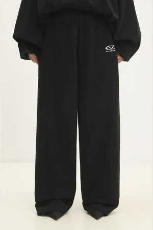 Vetements Spodnie dresowe Oval Logo kolor z nadrukiem UA66SP600BW