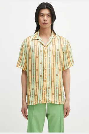 Drôle de Monsieur Koszula La Chemise Bijoux męska kolor relaxed G-SH204-VI016-LGN
