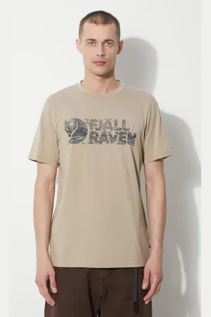 Fjällräven T-shirt Lush Logo T-shirt męski kolor z nadrukiem F12600219