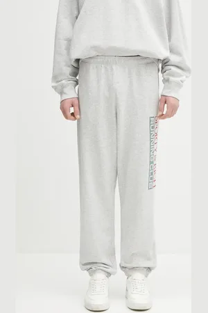 Sporty & Rich Spodnie dresowe Finish Line kolor z nadrukiem PA036514167GY03