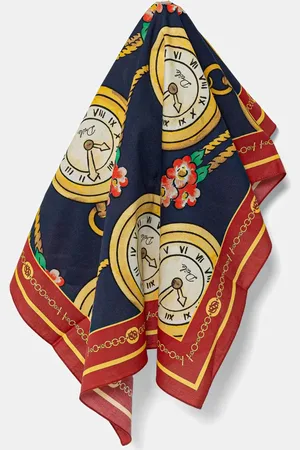 Drôle de Monsieur Apaszka bawełniana Le Foulard Gousset męska kolor wzorzysta G-BA012-CO128-NY