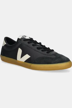 Veja Sneakersy skórzane Volley męskie kolor VO2020510B
