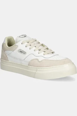 Stepney Workers Club Sneakersy skórzane Pearl Leather męskie kolor YA20520