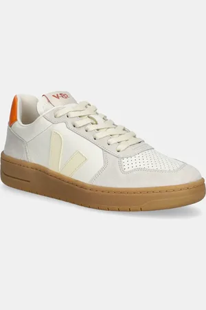 Veja Sneakersy skórzane V-82 męskie kolor VE3320758B