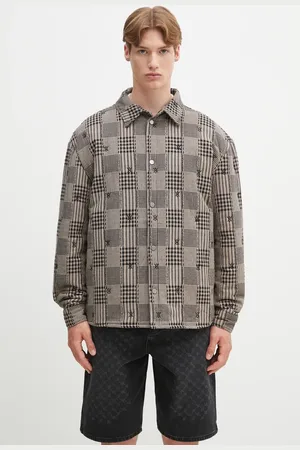 Daily paper Kurtka Quilted Shield Ls Shirt kolor przejściowa 2511020