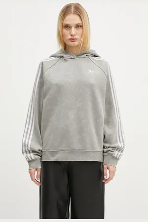 adidas Bluza Wash Hoodie damska kolor z kapturem z aplikacją IW3414