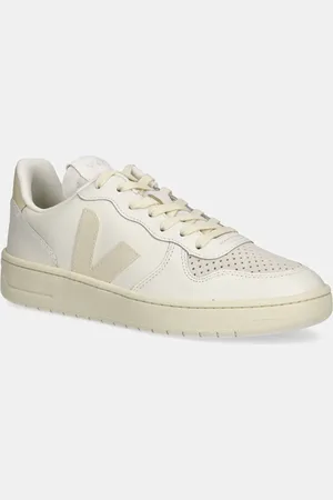 Veja Sneakersy skórzane V-10 Prime męskie kolor VI0220498B